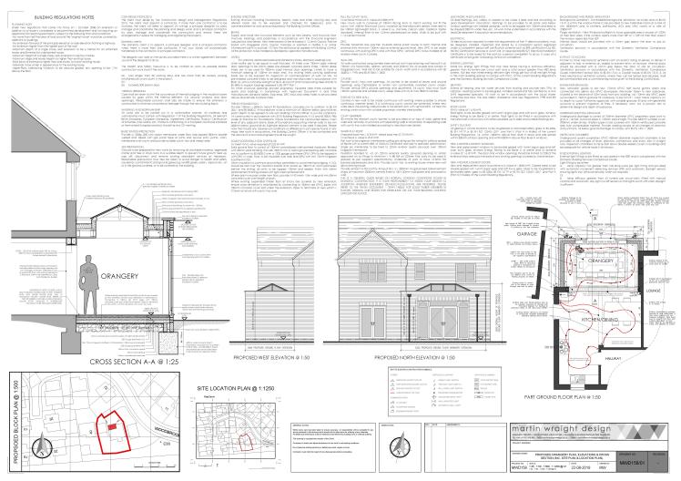 MWD158-01 - Proposed Orangery Plan_Elevation &amp; Section-page-001 (2)